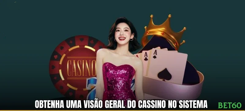 Imagem promocional do cassino online da bet60 mostrando jogos ao vivo